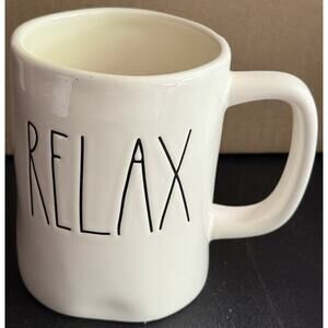 Rae Dunn Mug RELAX Artisan Collection By Magenta 229 20 Ounces Coffee Tea Cup